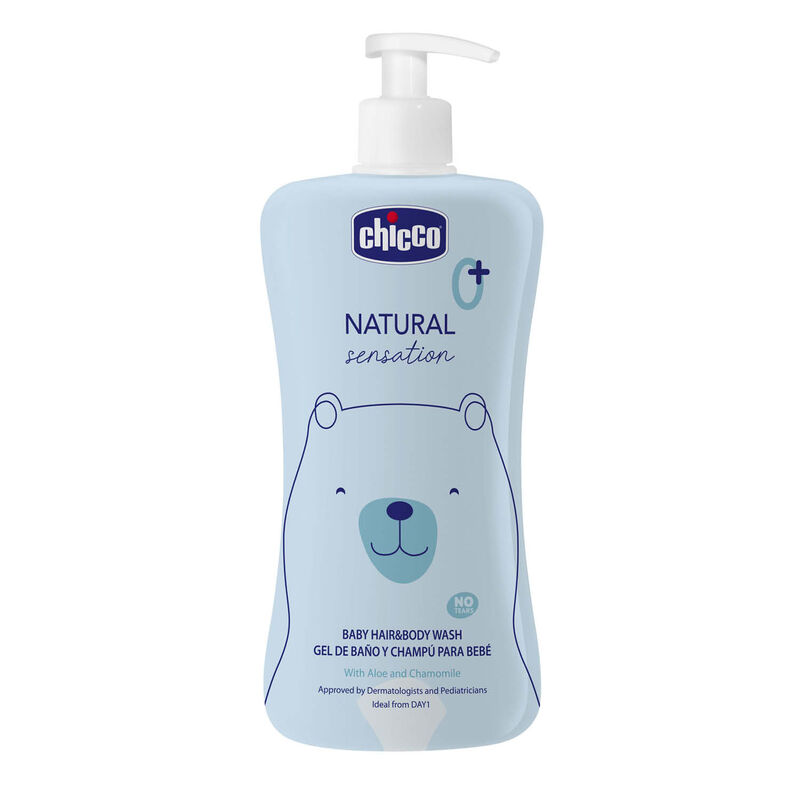 Baby Hair & Body Cleanser Natural Sensation 500ml | Body Wash and Shampoo image number 0